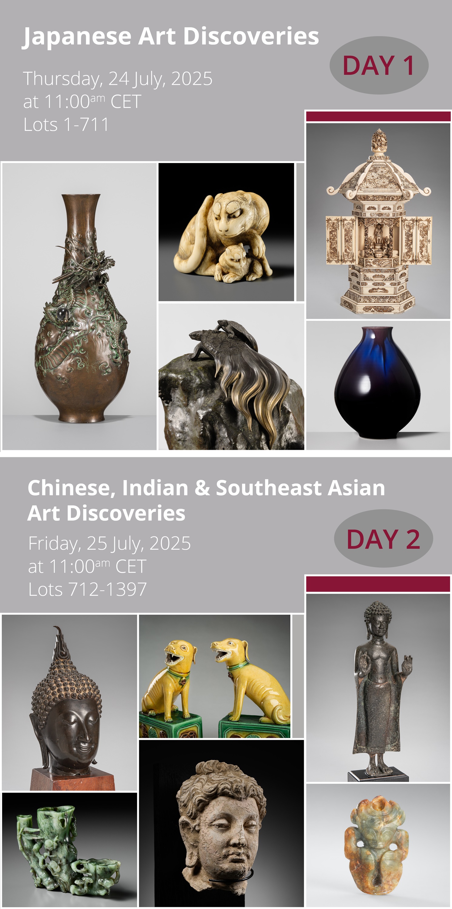Three-Day Auction: Asian Art Discoveries